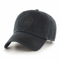 Milwaukee Bucks '47 Black on Black Clean Up Adjustable Hat