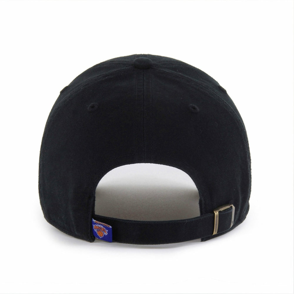 New York Knicks '47 Black on Black Clean Up Adjustable Hat