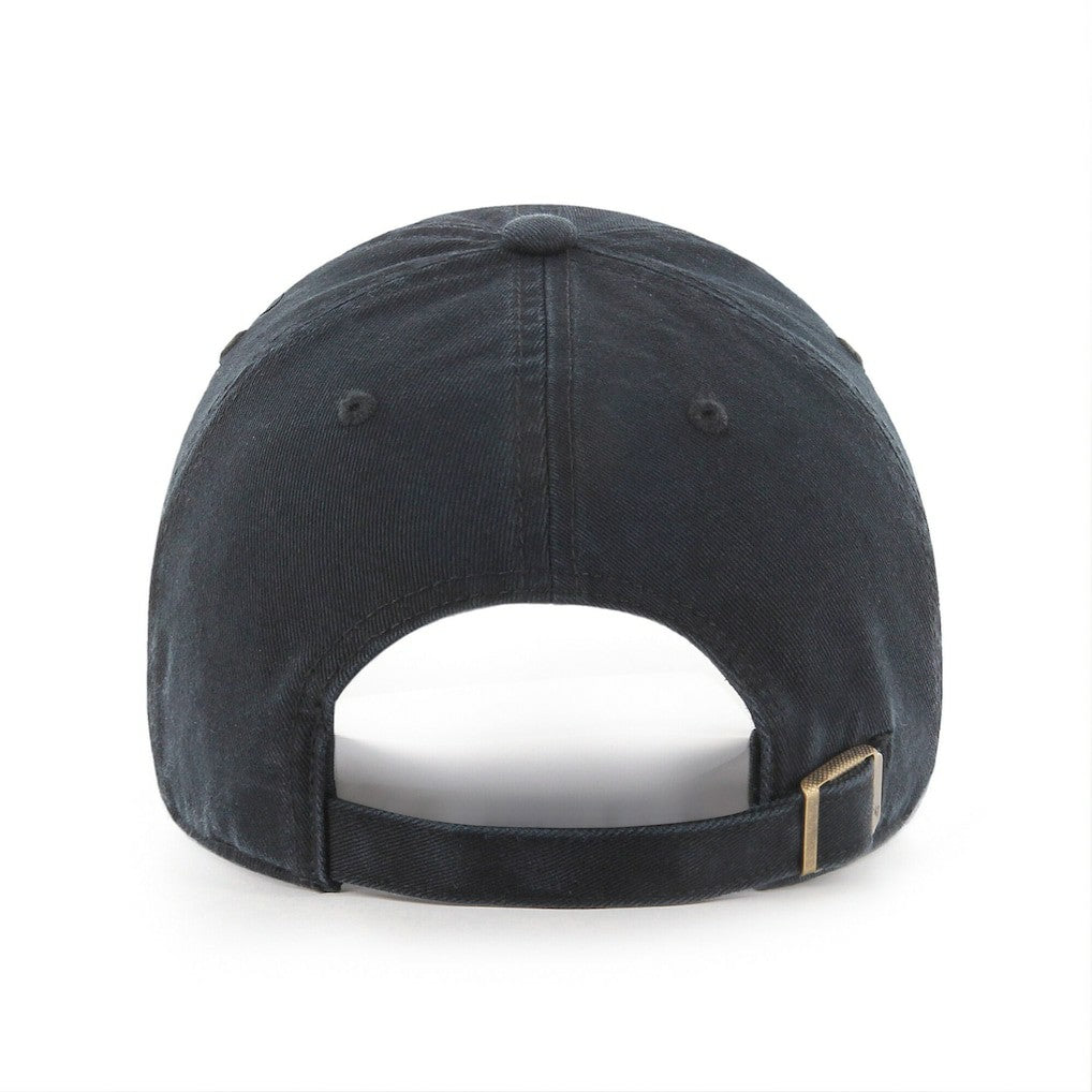 Denver Nuggets '47 Black on Black Clean Up Adjustable Hat