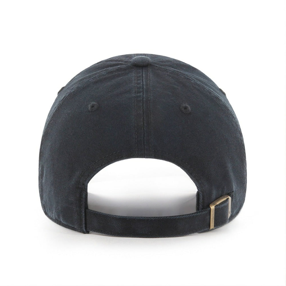 Denver Nuggets '47 Black on Black Clean Up Adjustable Hat