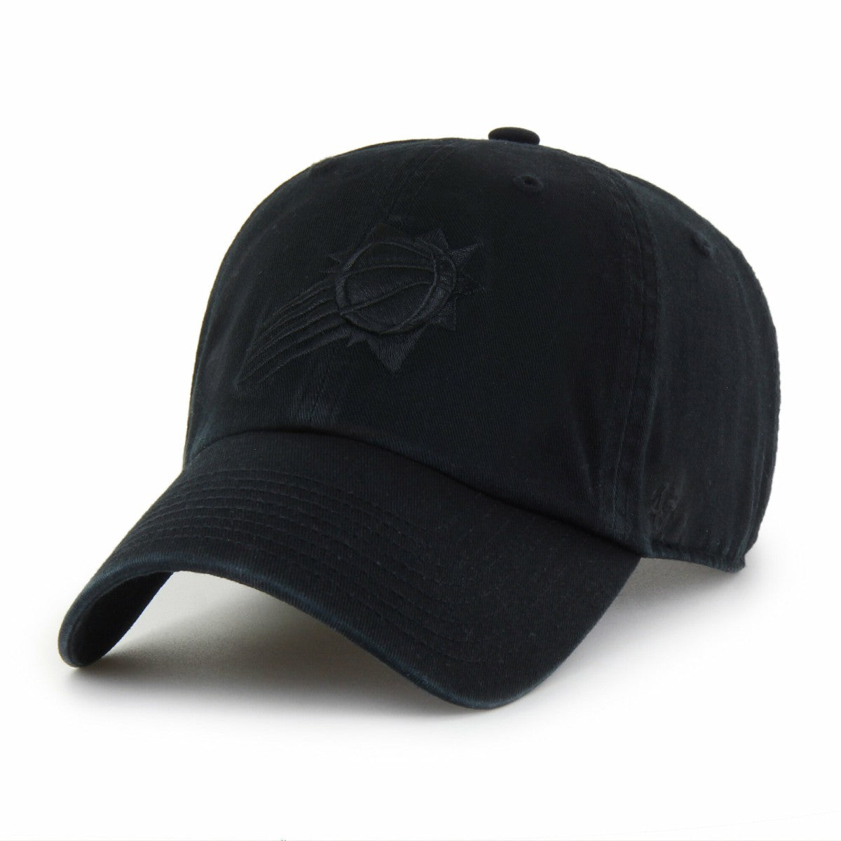 Phoenix Suns '47 Black on Black Clean Up Adjustable Hat