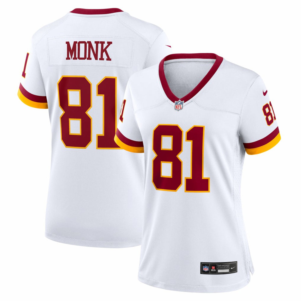 Art Monk Washington Commanders Women's Alternate 2 Super Bowl Era Game Jersey White