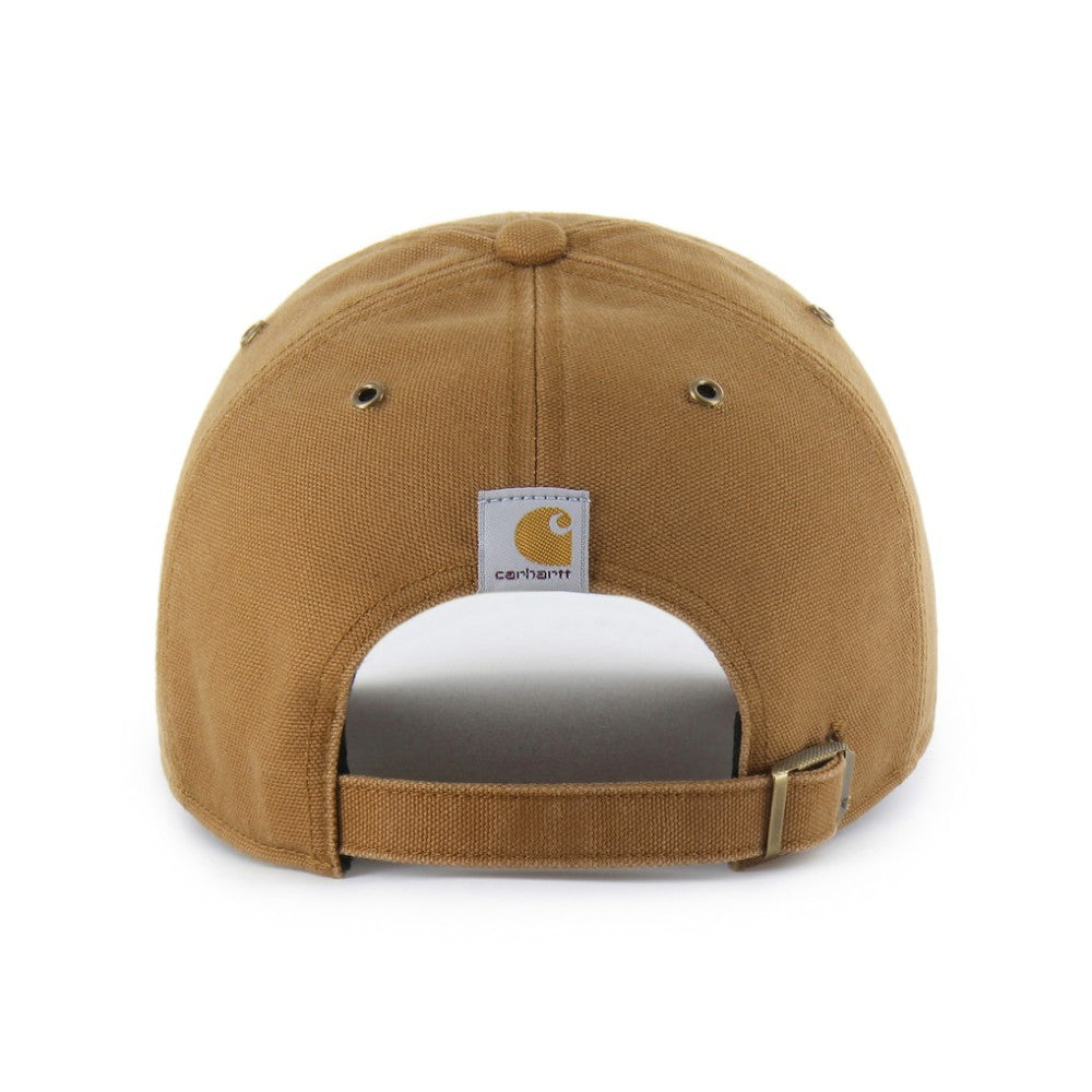 NHL Utah Mammoth Carhartt x '47 Clean Up Adjustable Hat - Brown