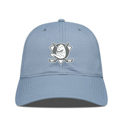 NHL Anaheim Ducks Levelwear Matrix Slate & Snow Unstructured Adjustable Hat - Blue