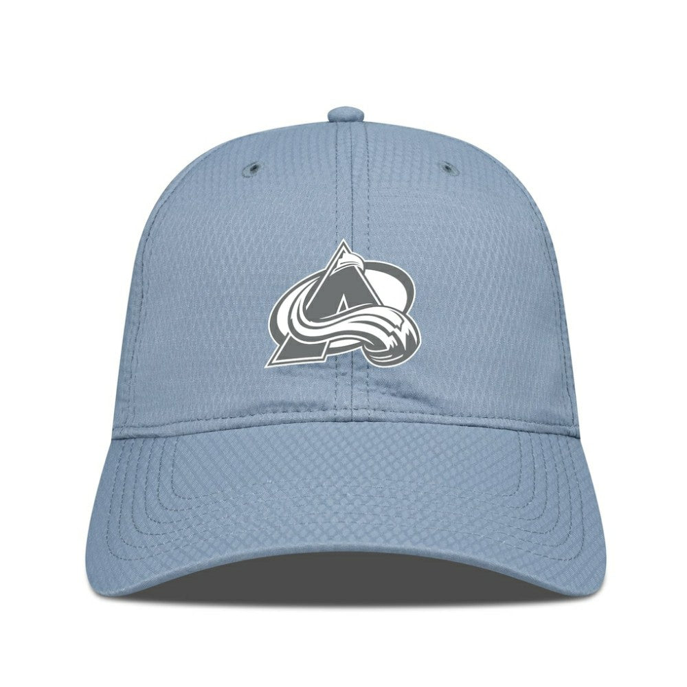 NHL Colorado Avalanche Levelwear Matrix Slate & Snow Unstructured Adjustable Hat - Blue