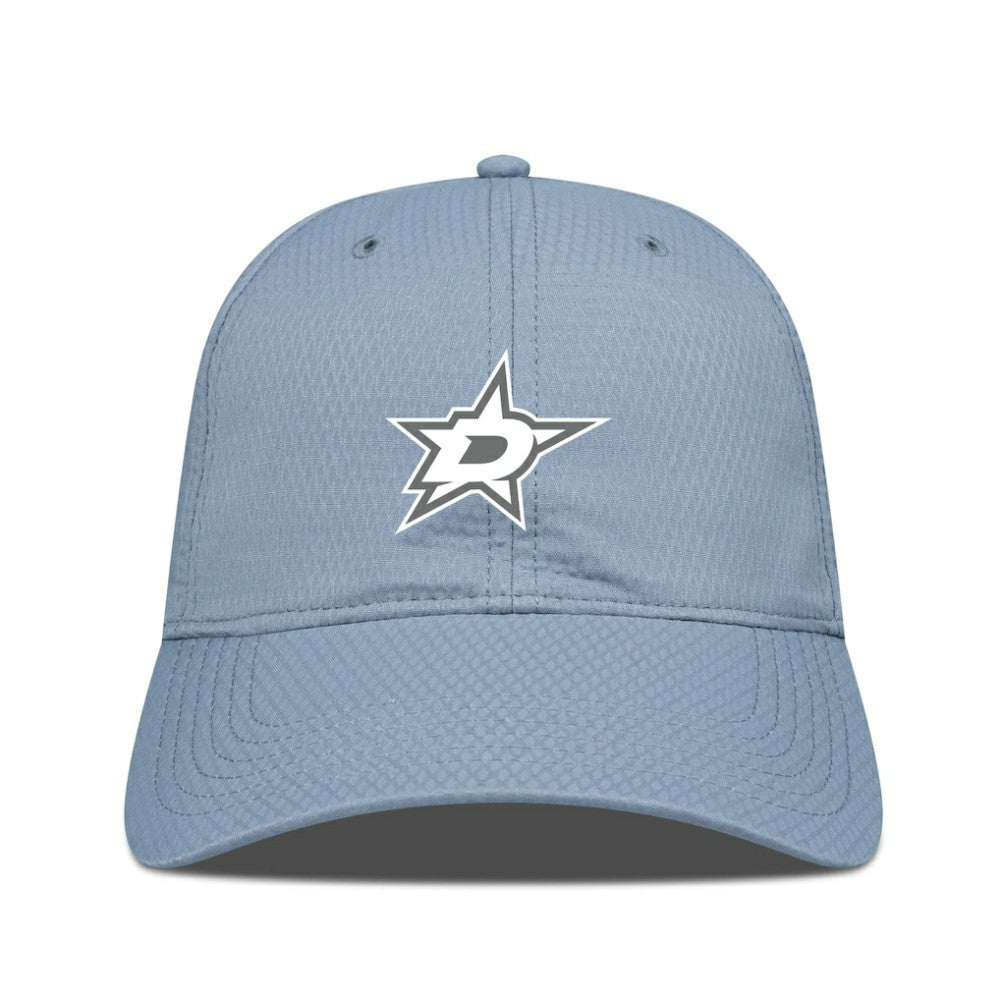 NHL Dallas Stars Levelwear Matrix Slate & Snow Unstructured Adjustable Hat - Blue