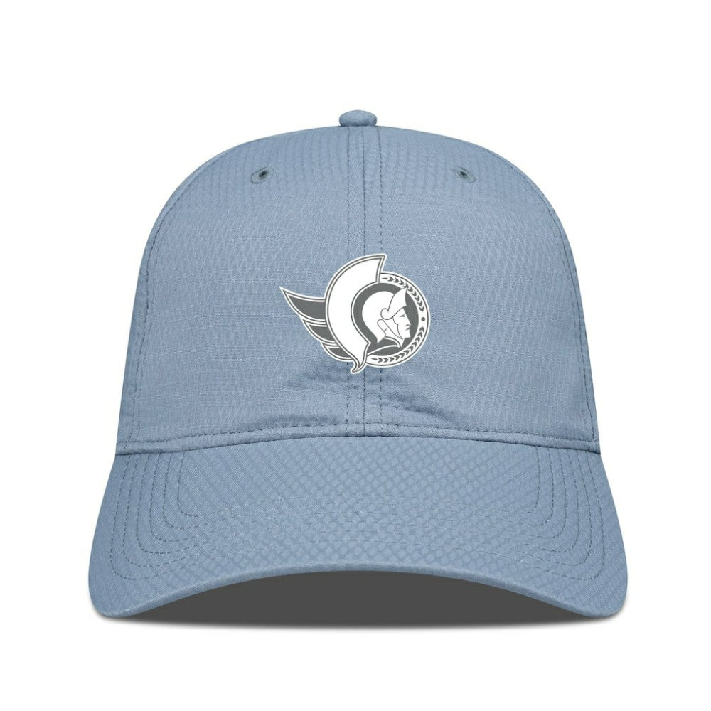 NHL Ottawa Senators Levelwear Matrix Slate & Snow Unstructured Adjustable Hat - Gray