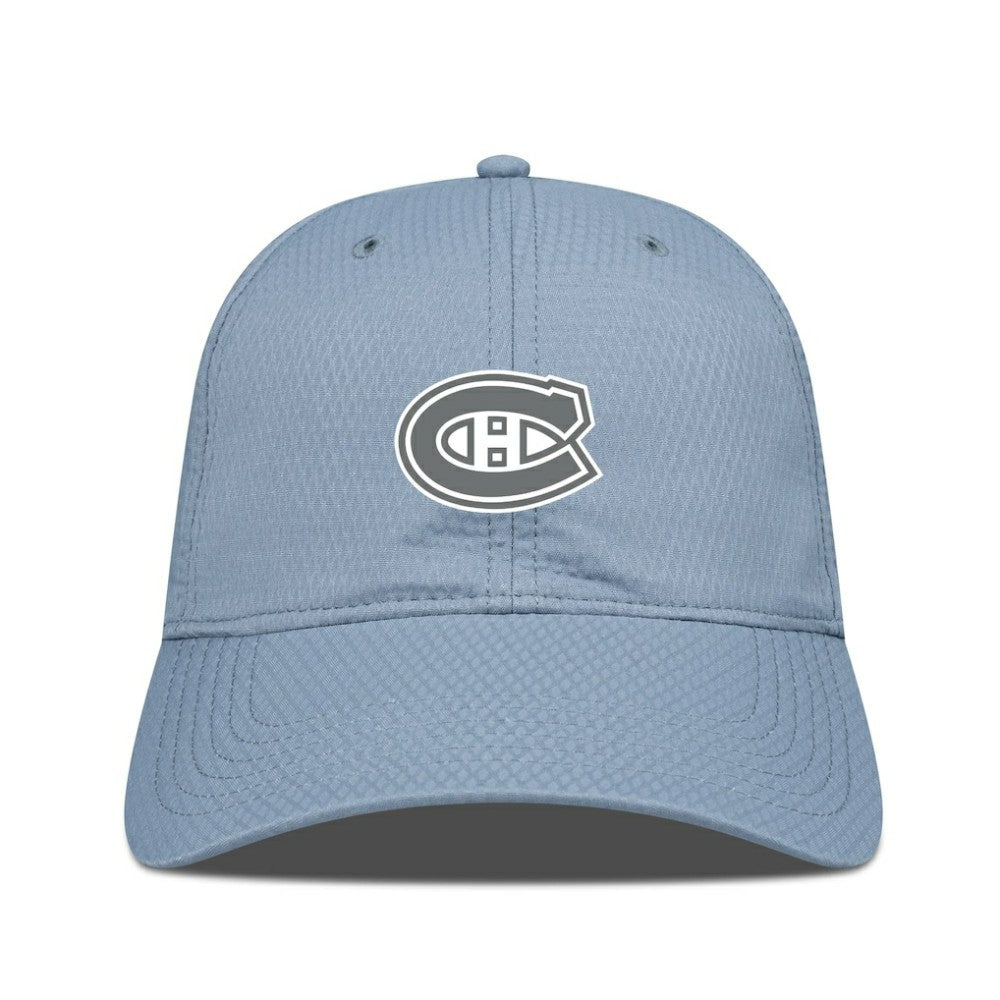 NHL Montreal Canadiens Levelwear Matrix Slate & Snow Unstructured Adjustable Hat - Blue