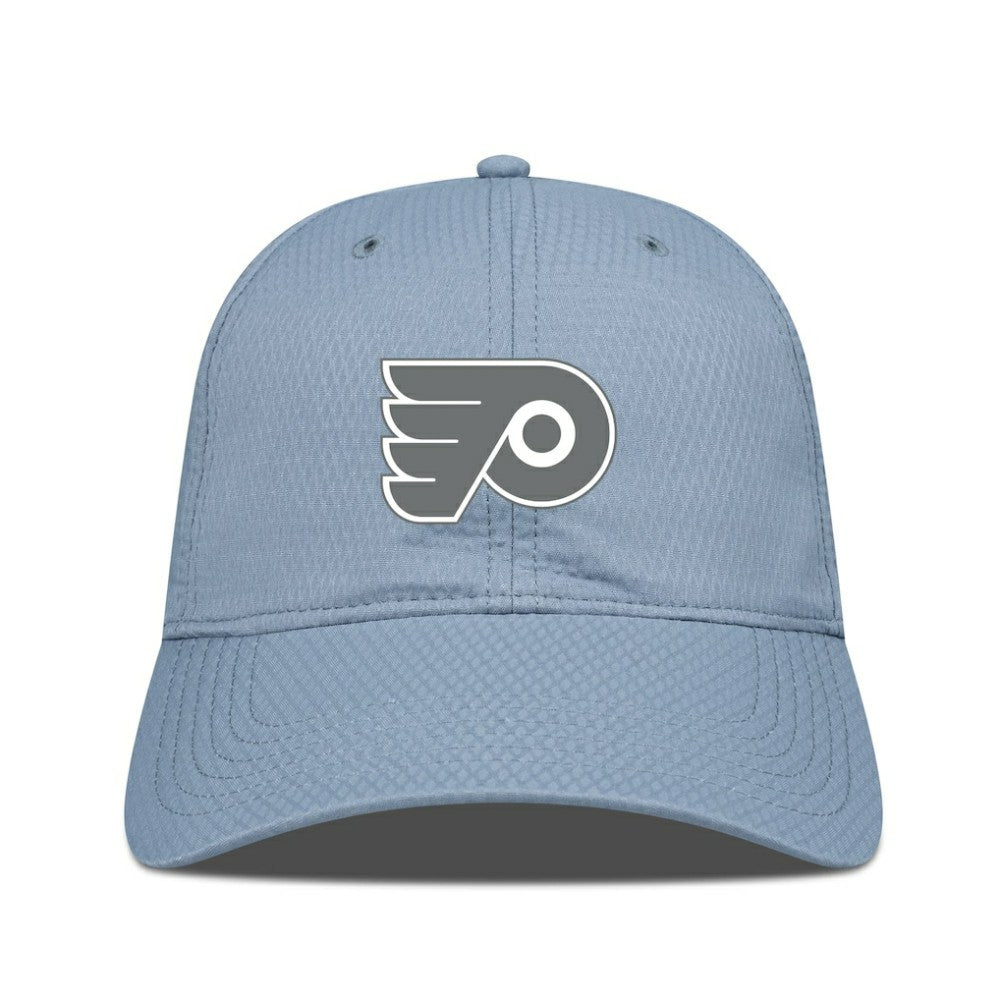 NHL Philadelphia Flyers Levelwear Matrix Slate & Snow Unstructured Adjustable Hat - Blue
