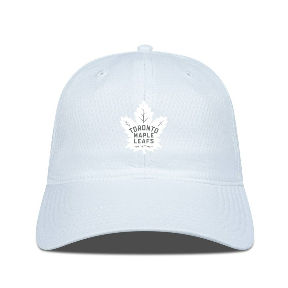 NHL Toronto Maple Leafs Levelwear Matrix Slate & Snow Unstructured Adjustable Hat - White