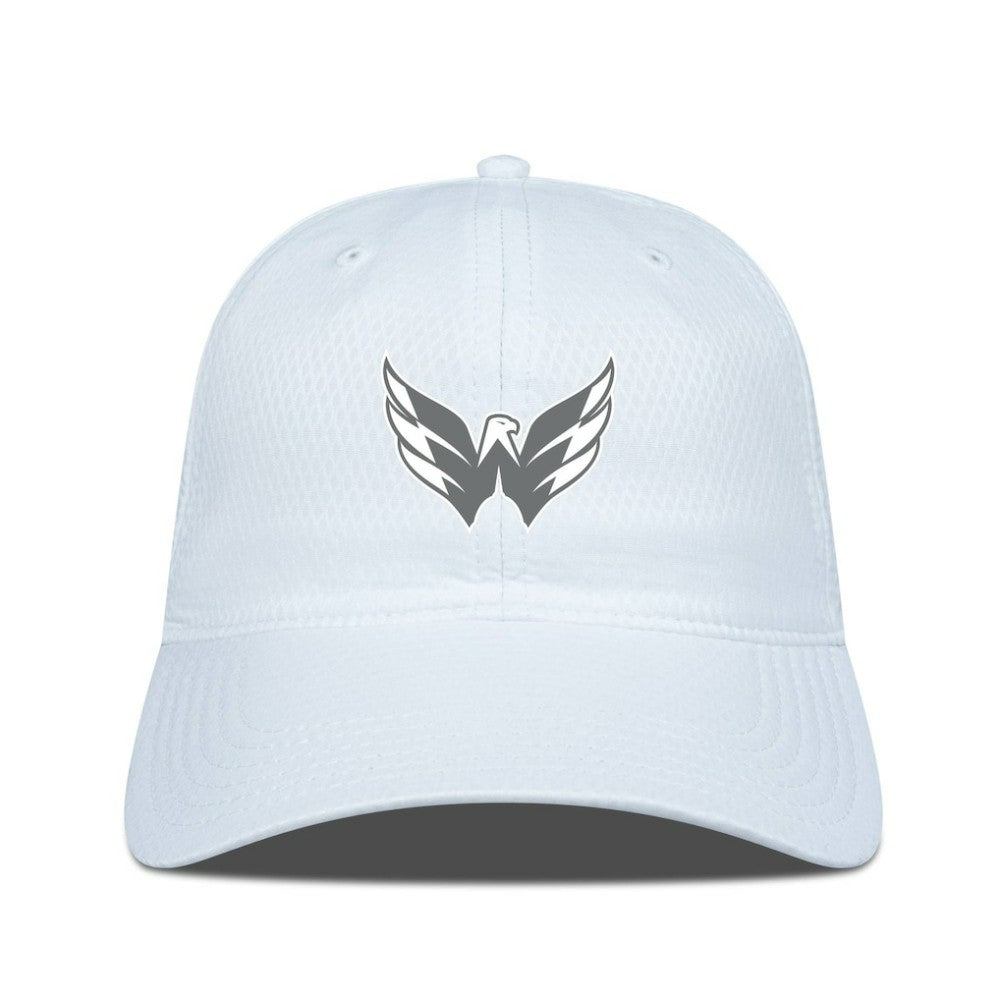 NHL Washington Capitals Levelwear Matrix Slate & Snow Unstructured Adjustable Hat - White
