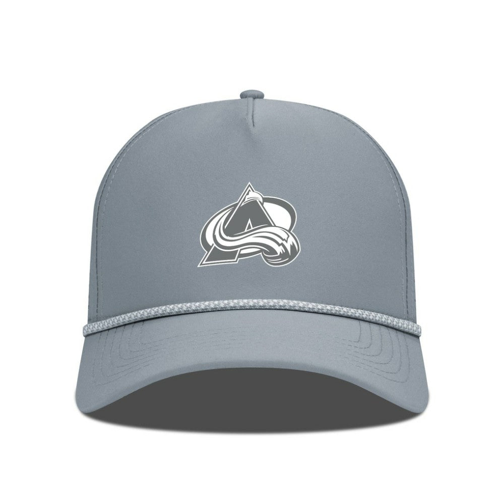 NHL Colorado Avalanche Levelwear Gordon Slate & Snow Rope Adjustable Hat - Gray
