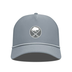 NHL Buffalo Sabres Levelwear Gordon Slate & Snow Rope Adjustable Hat - Gray