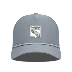 NHL New York Rangers Levelwear Gordon Slate & Snow Rope Adjustable Hat - Gray
