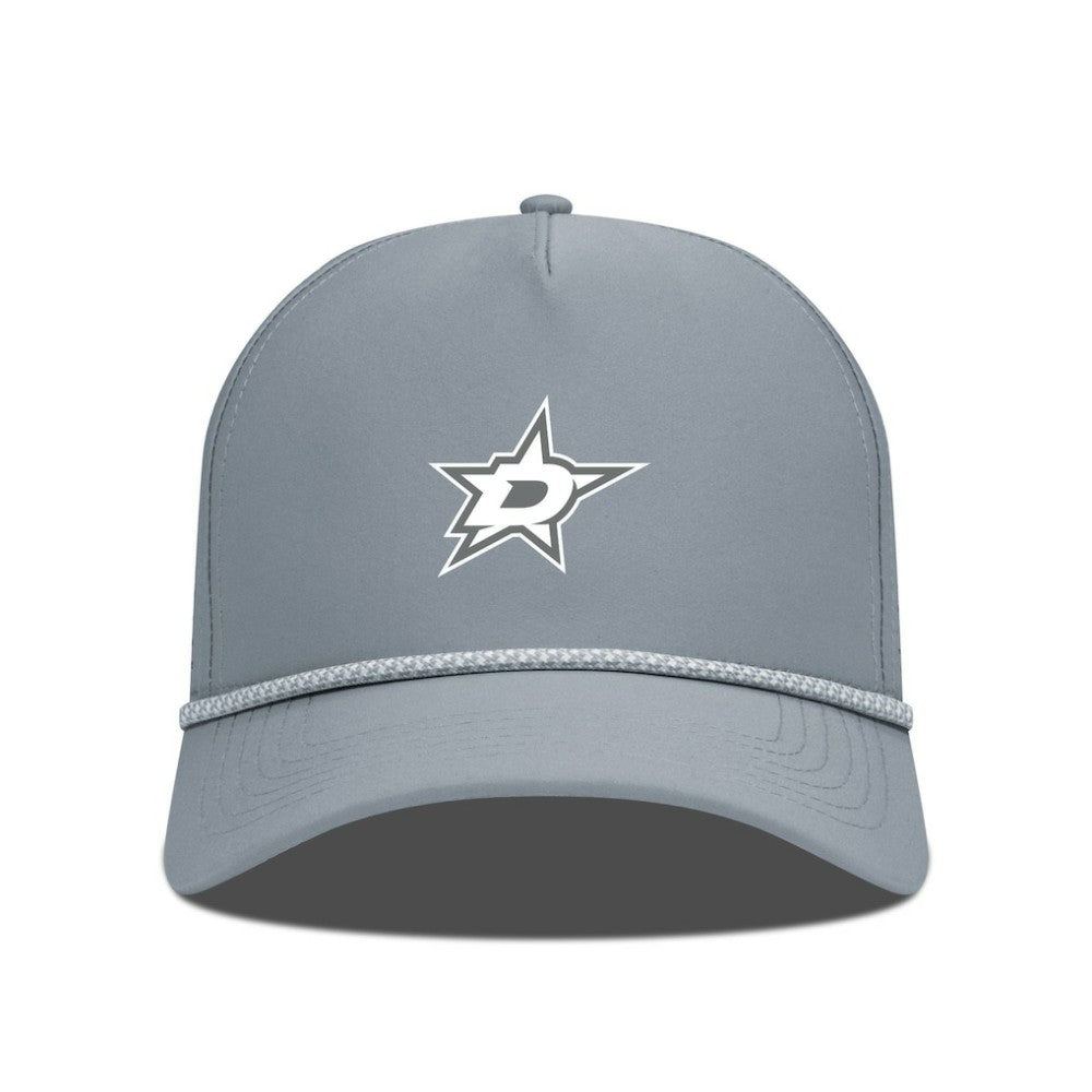 NHL Dallas Stars Levelwear Gordon Slate & Snow Rope Adjustable Hat - Gray
