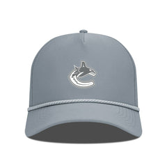 NHL Vancouver Canucks Levelwear Gordon Slate & Snow Rope Adjustable Hat - Gray