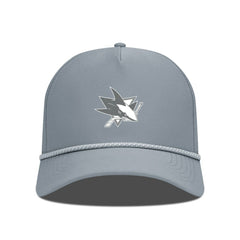 NHL San Jose Sharks Levelwear Gordon Slate & Snow Rope Adjustable Hat - Gray