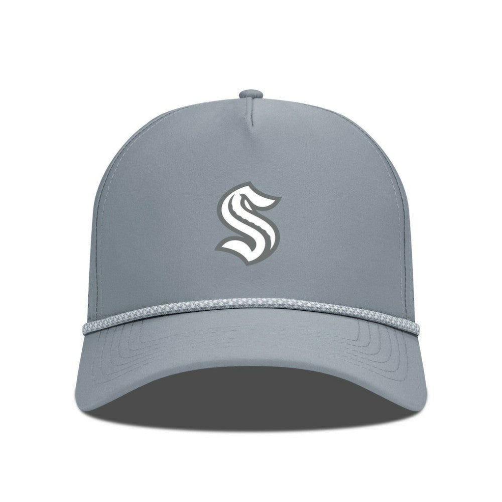 NHL Seattle Kraken Levelwear Gordon Slate & Snow Rope Adjustable Hat - Gray