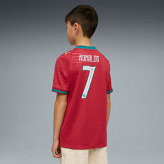 Cristiano Ronaldo Portugal National Team Youth 2026 Home Replica Jersey Red