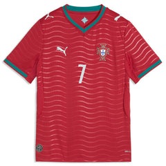 Cristiano Ronaldo Portugal National Team Youth 2026 Home Replica Jersey Red