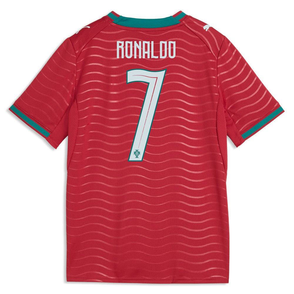 Cristiano Ronaldo Portugal National Team Youth 2026 Home Replica Jersey Red