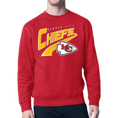 Kansas City Chiefs Starter Modern Tailsweep Fleece Sweatshirt Red