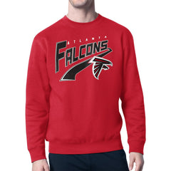 Atlanta Falcons Starter Modern Tailsweep Fleece Sweatshirt Red