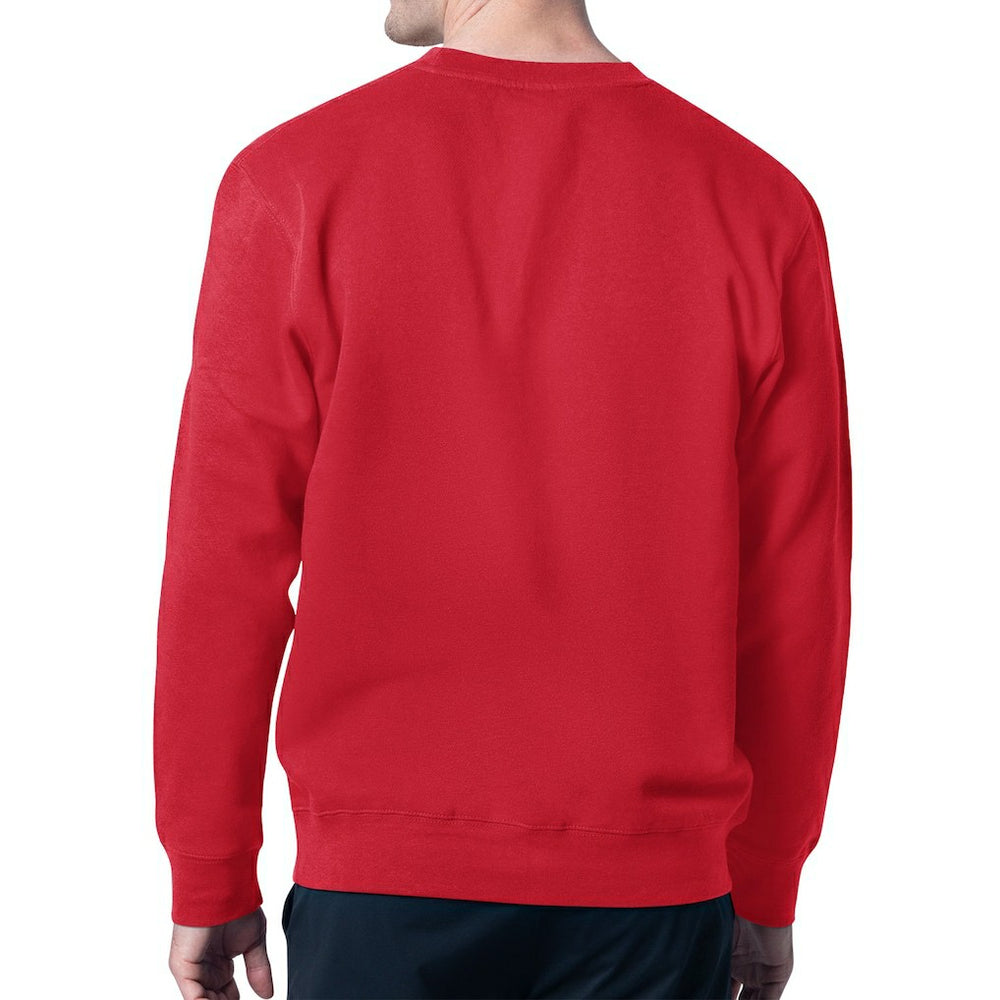 Atlanta Falcons Starter Modern Tailsweep Fleece Sweatshirt Red