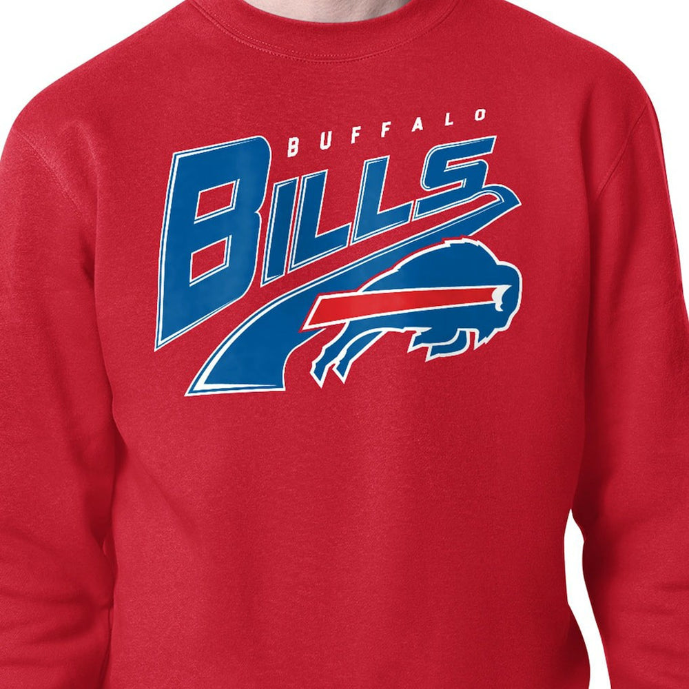 Buffalo Bills Starter Modern Tailsweep Fleece Sweatshirt Red