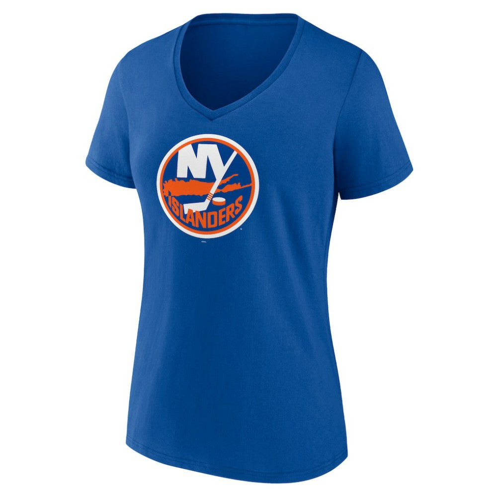 NHL New York Islanders Women's Mother's Day V-Neck T-Shirt - Royal