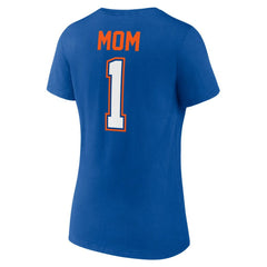NHL New York Islanders Women's Mother's Day V-Neck T-Shirt - Royal