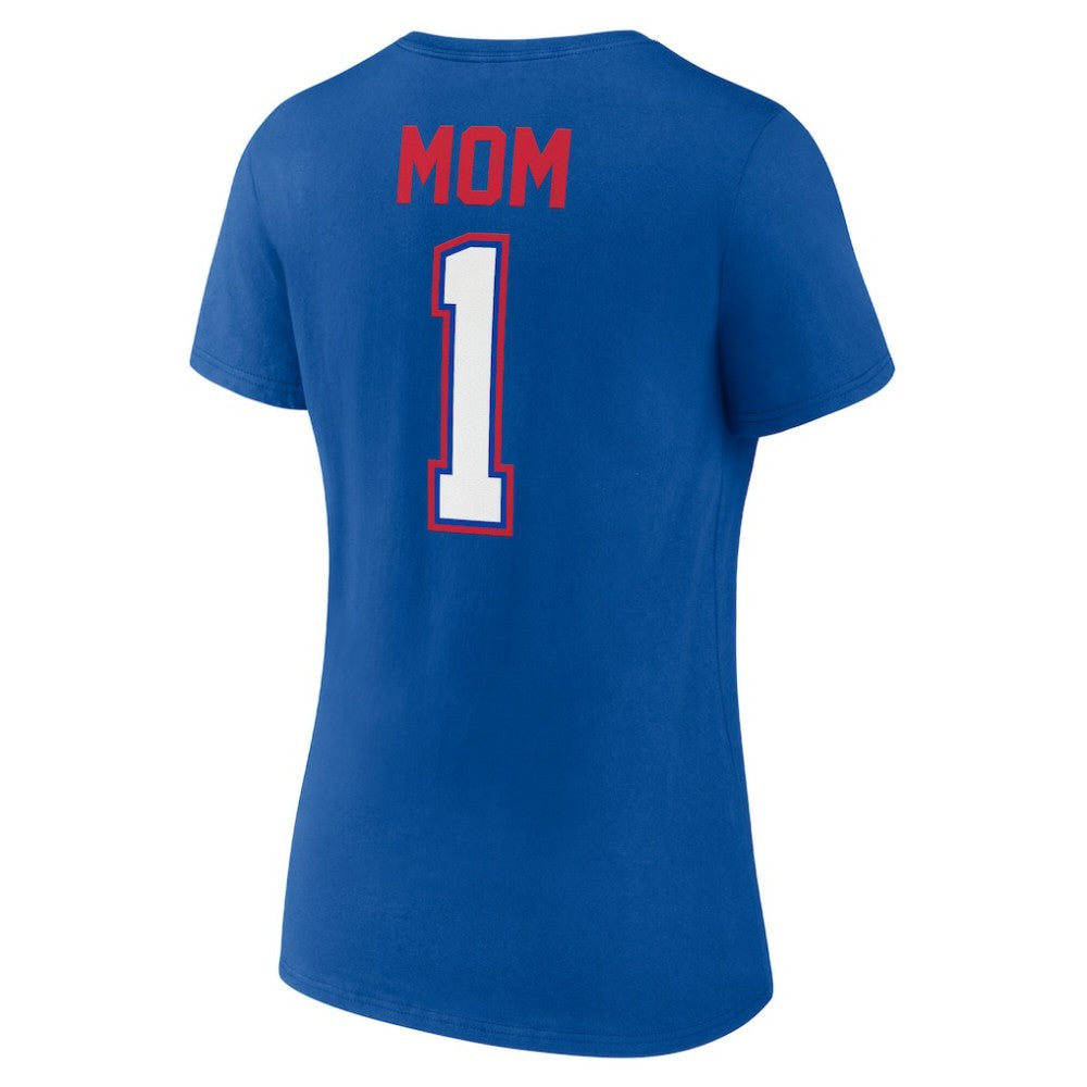 NHL New York Rangers Women's Mother's Day V-Neck T-Shirt - Blue