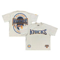 New York Knicks Legend Row Collection Premium T-Shirt Cream