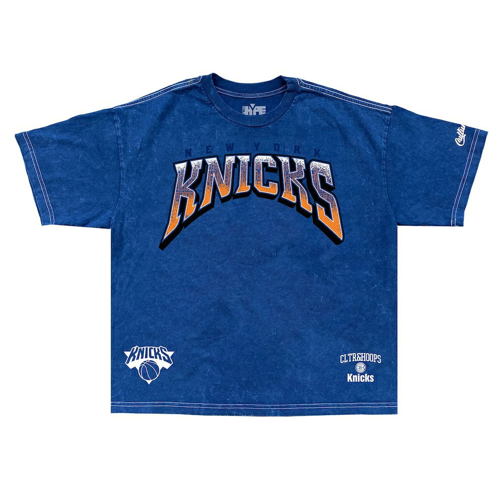 New York Knicks Drip & Dime Collection Premium T-Shirt Blue