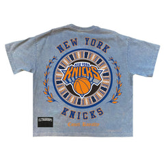 New York Knicks Culture Worldwide Collection Premium T-Shirt Powder Blue