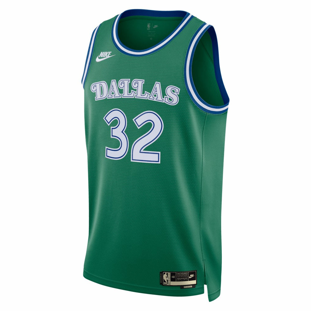 Cooper Flagg Dallas Mavericks Unisex Swingman Jersey Classic Editi- Green