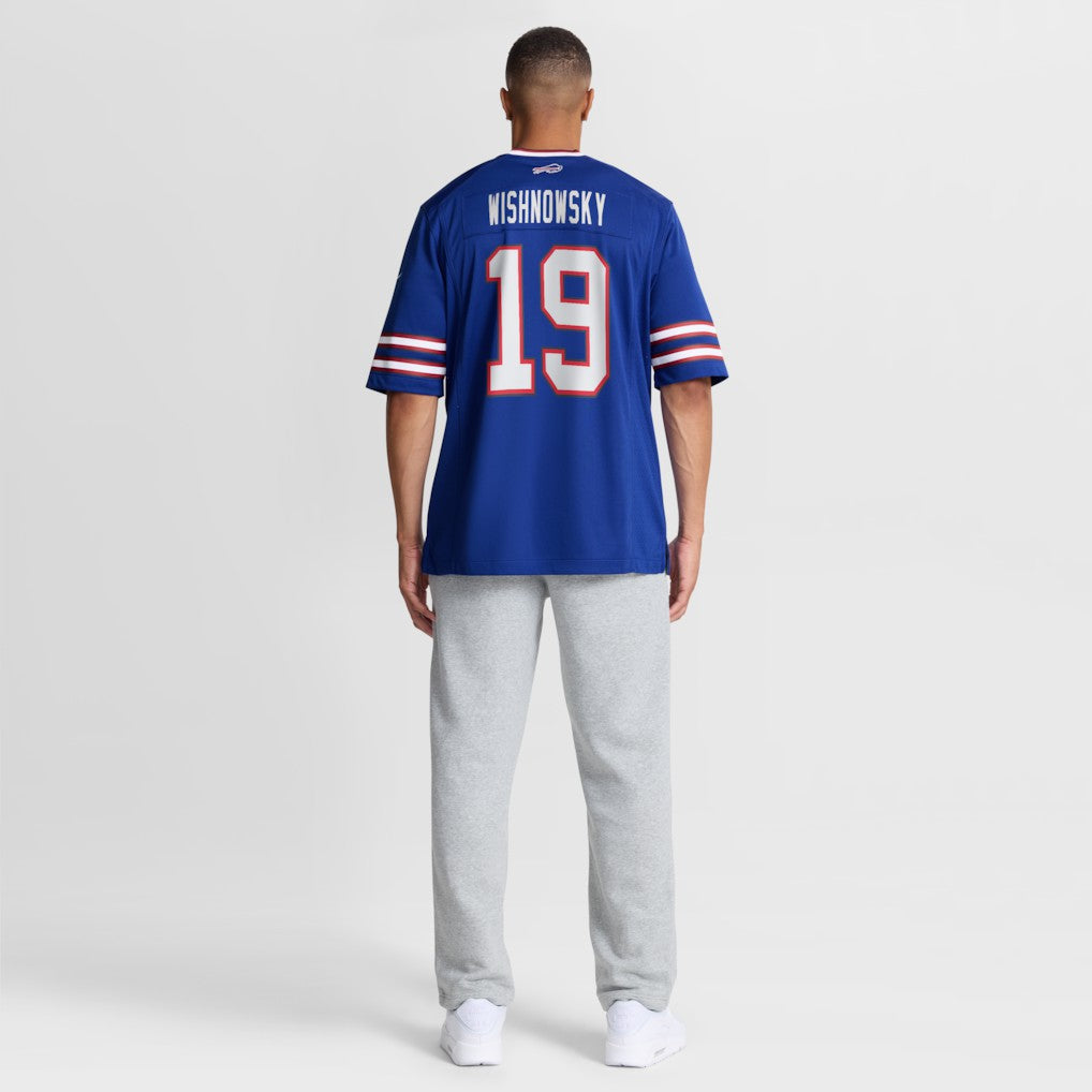 Mitch Wishnowsky Buffalo Bills Team Game Jersey Royal