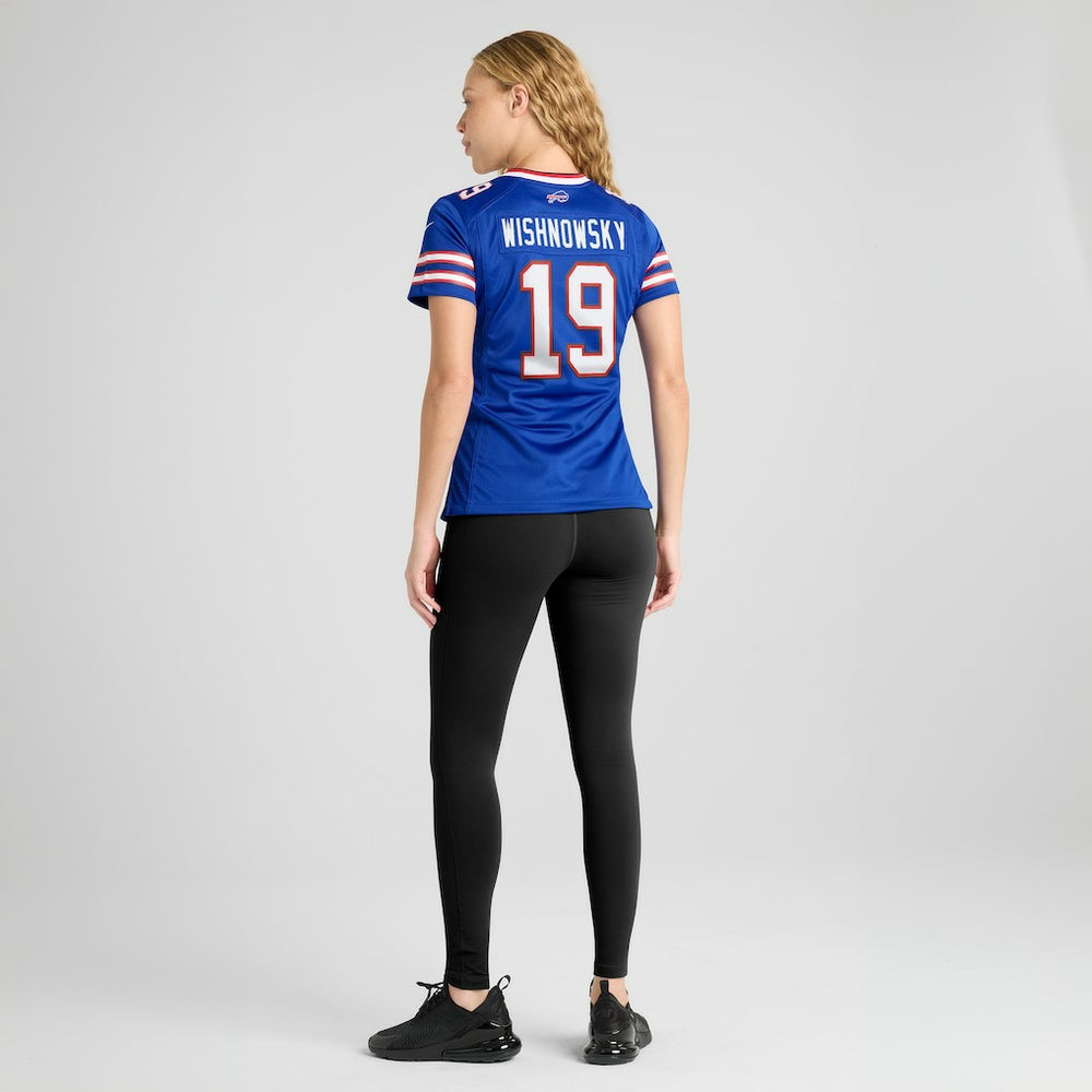 Mitch Wishnowsky Buffalo Bills Women's Team Game Jersey Royal
