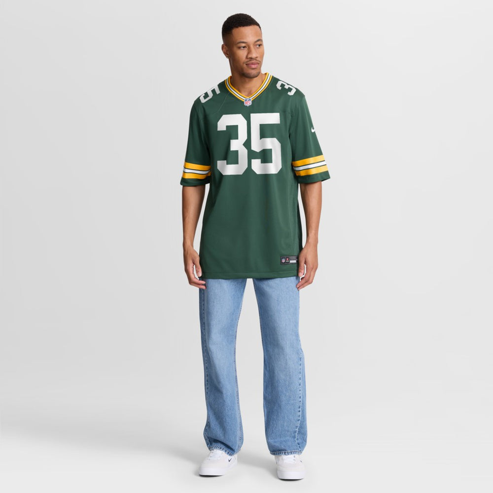 Lucas Havrisik Green Bay Packers Team Game Jersey Green