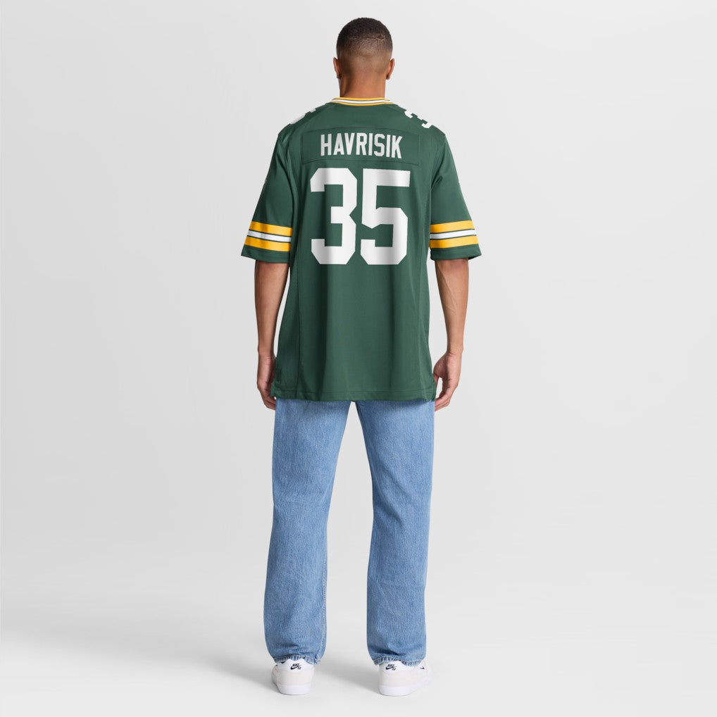 Lucas Havrisik Green Bay Packers Team Game Jersey Green