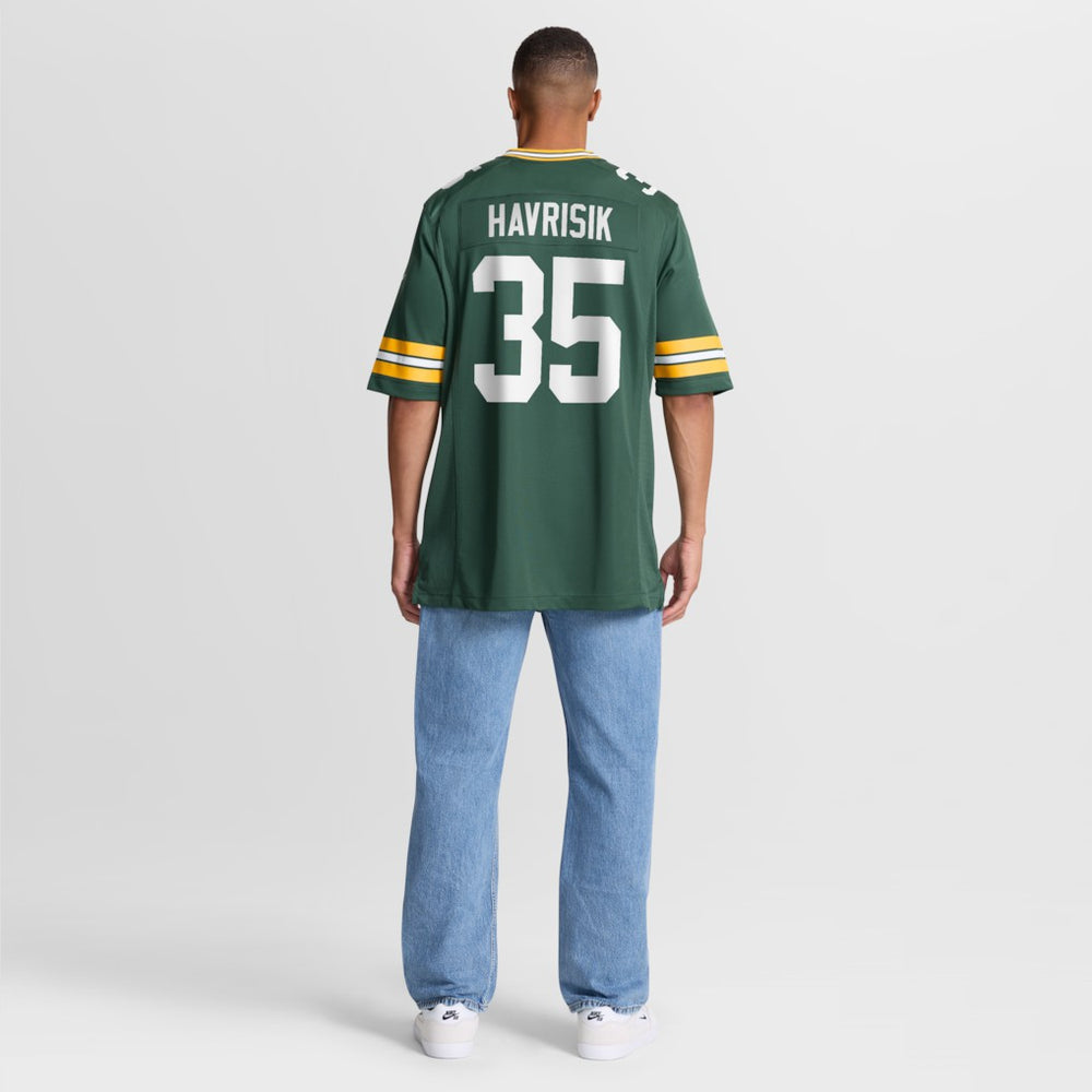 Lucas Havrisik Green Bay Packers Team Game Jersey Green