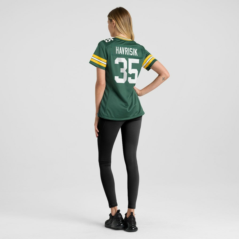 Lucas Havrisik Green Bay Packers Women's Team Game Jersey Green