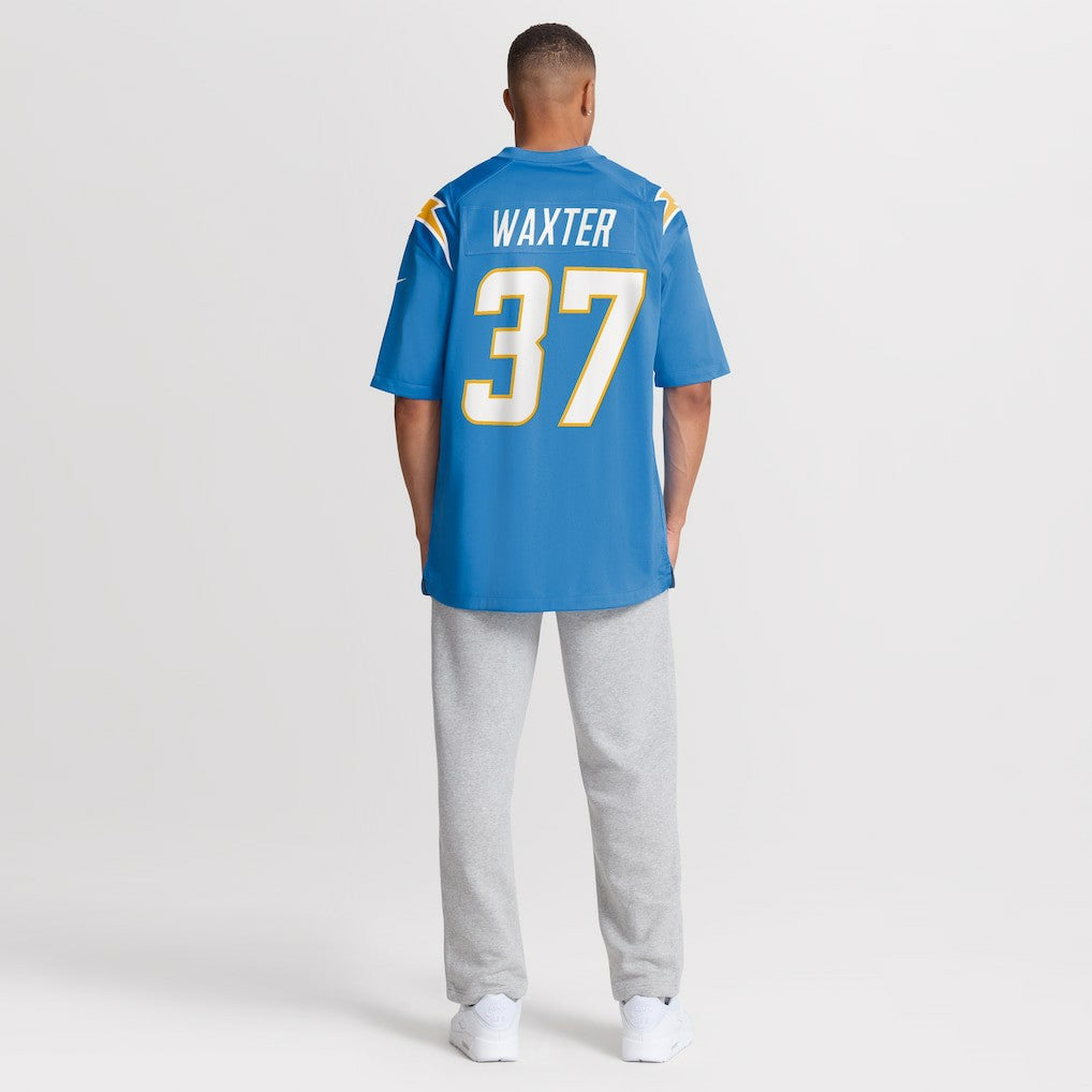 Isas Waxter Los Angeles Chargers Team Game Jersey Powder Blue