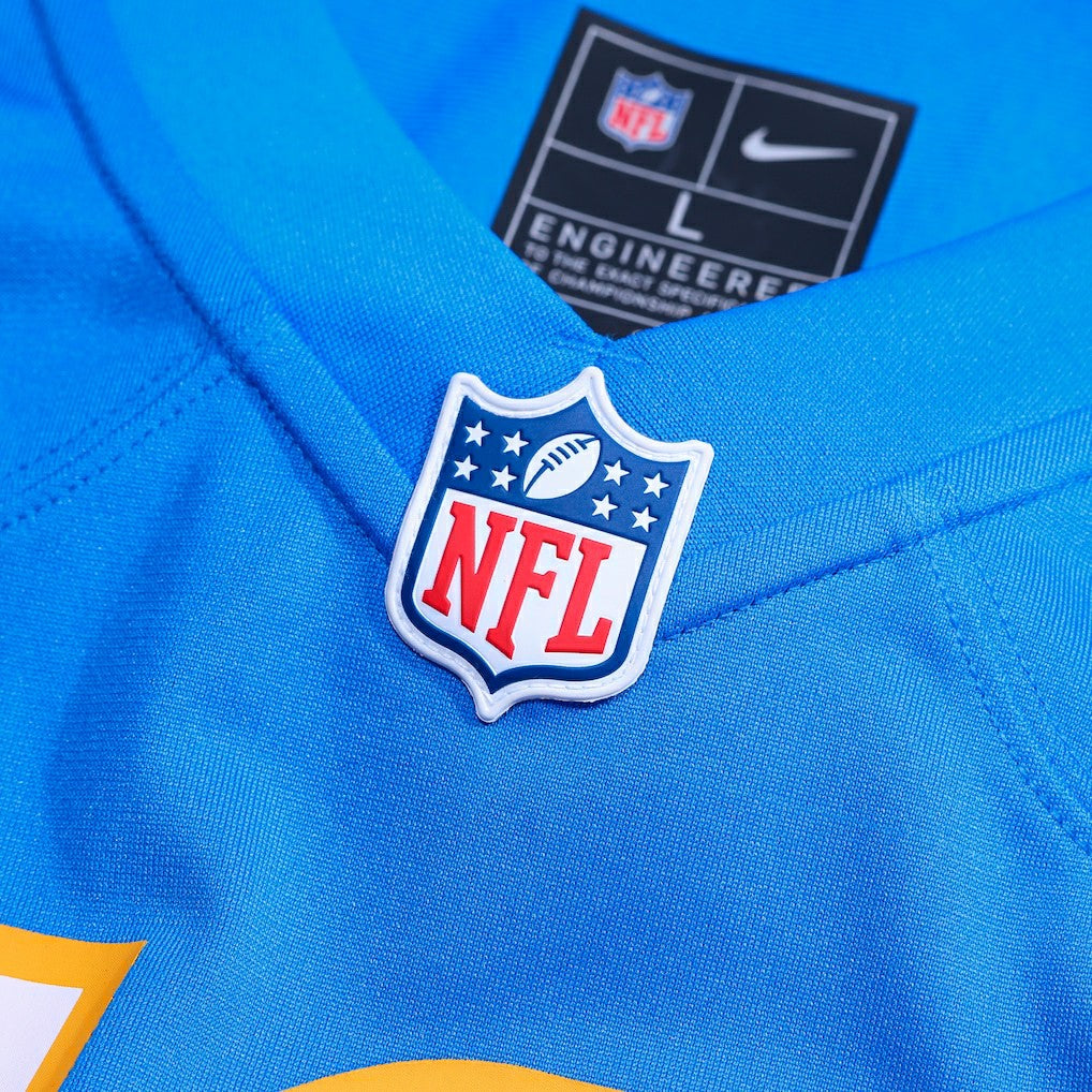 Isas Waxter Los Angeles Chargers Team Game Jersey Powder Blue