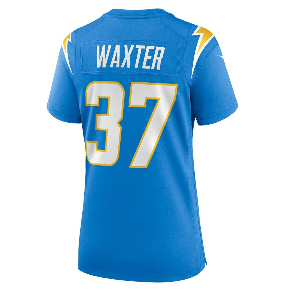 Isas Waxter Los Angeles Chargers Women's Team Game Jersey Powder Blue