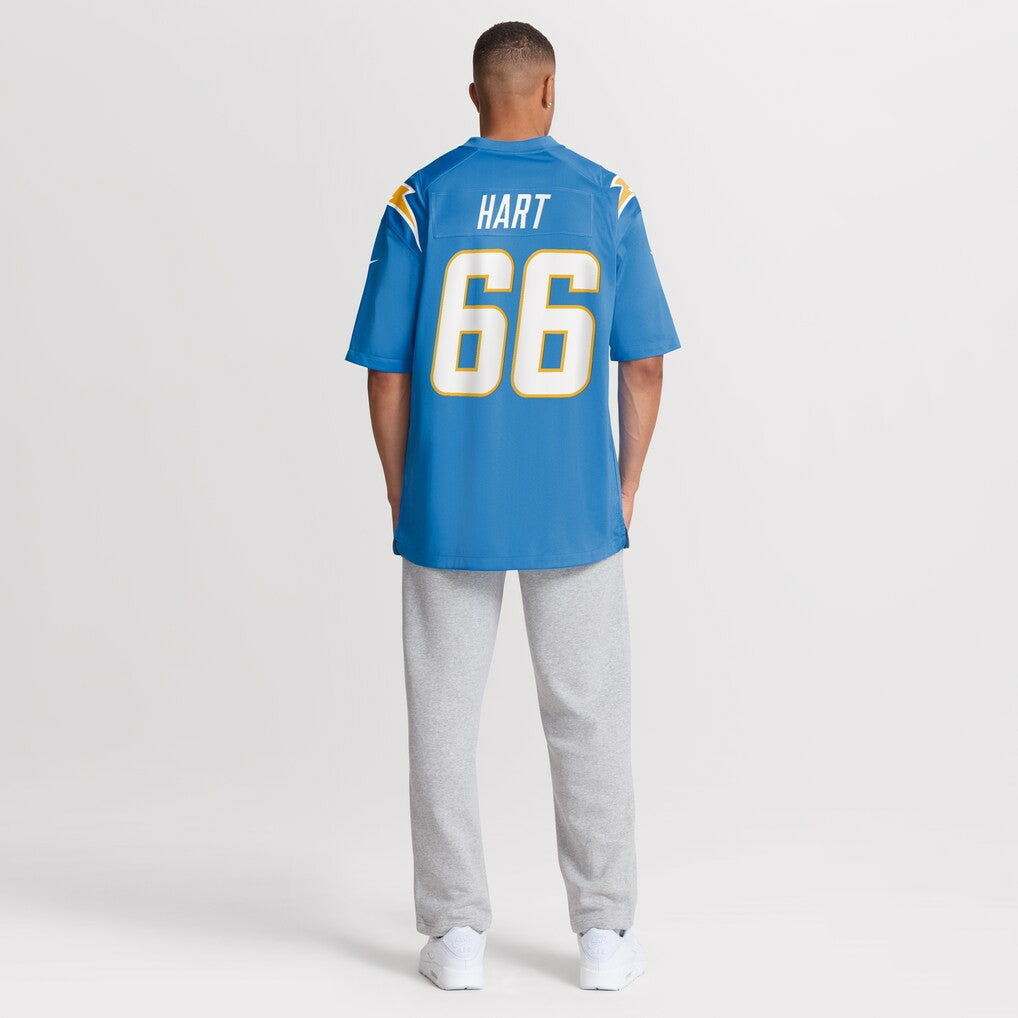 Bobby Hart Los Angeles Chargers Team Game Jersey Powder Blue