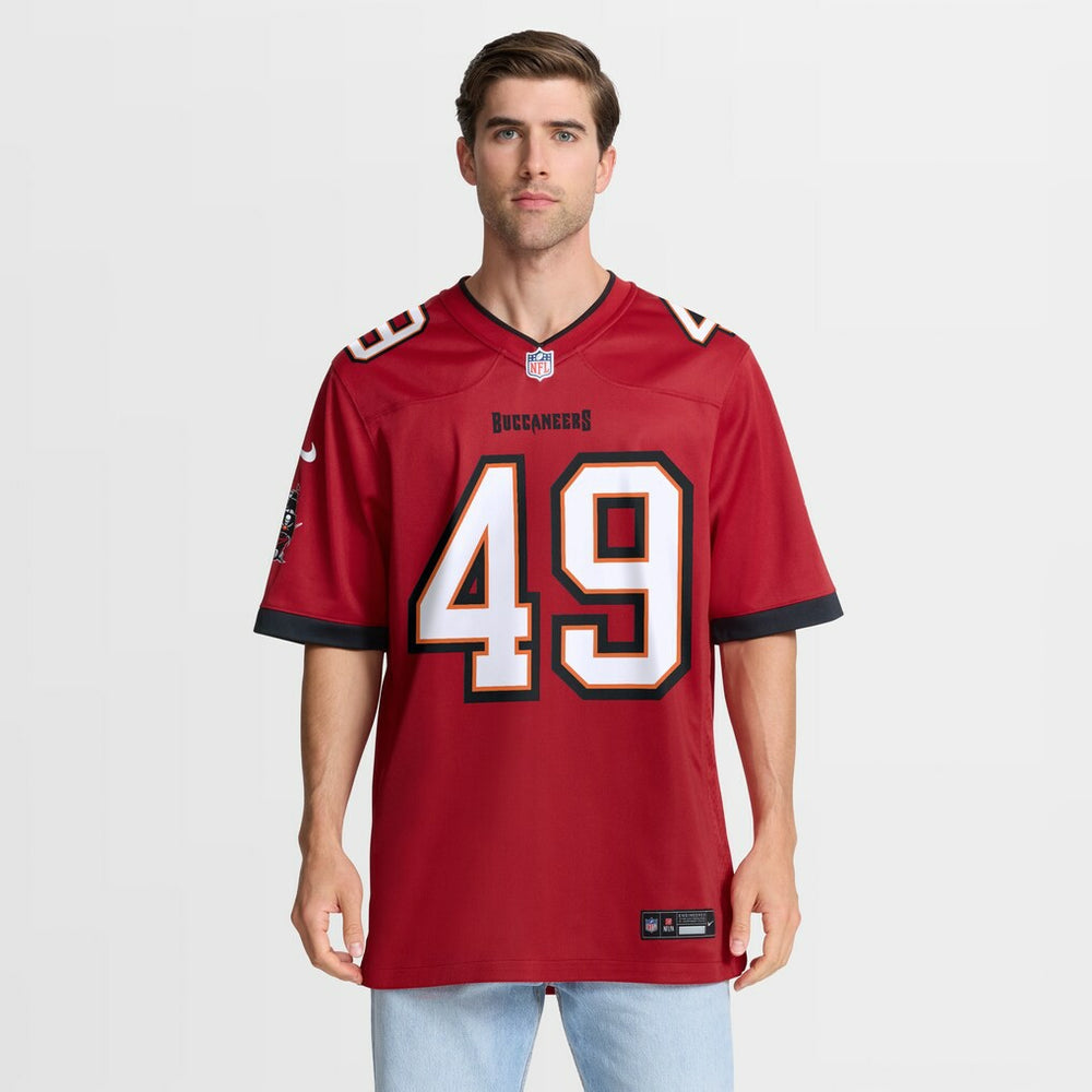 Owen Wright Tampa Bay Buccaneers Team Game Jersey Red