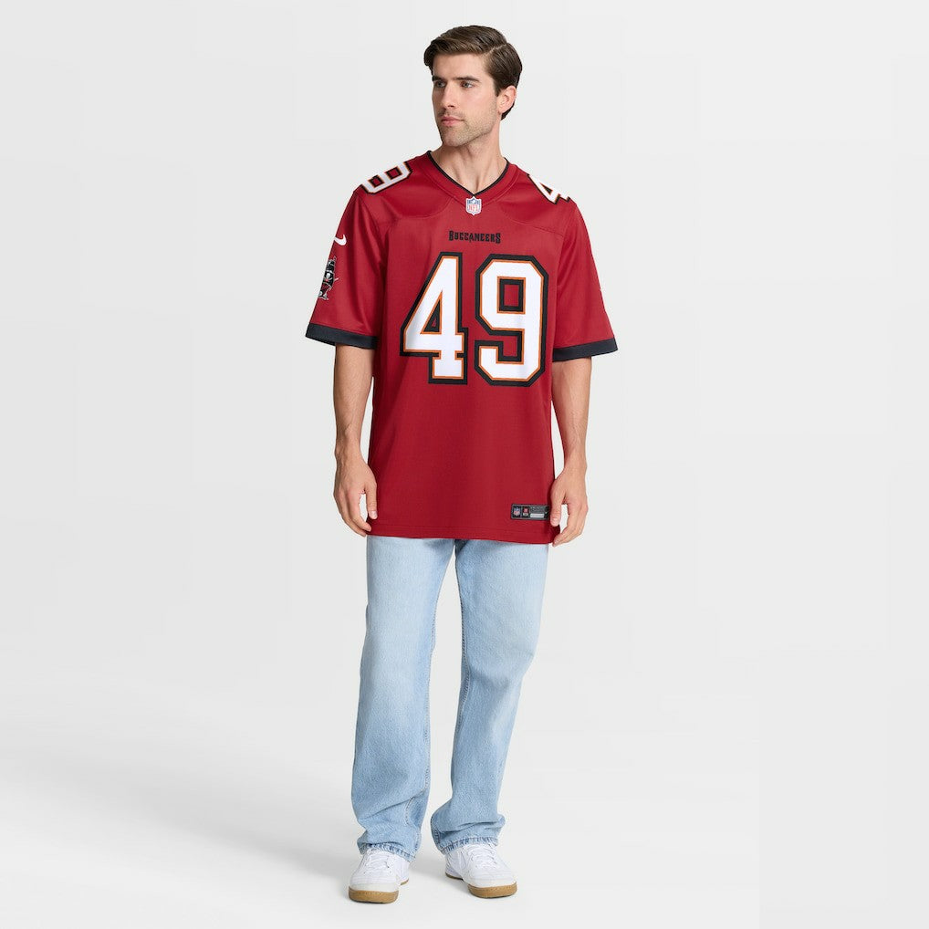 Owen Wright Tampa Bay Buccaneers Team Game Jersey Red