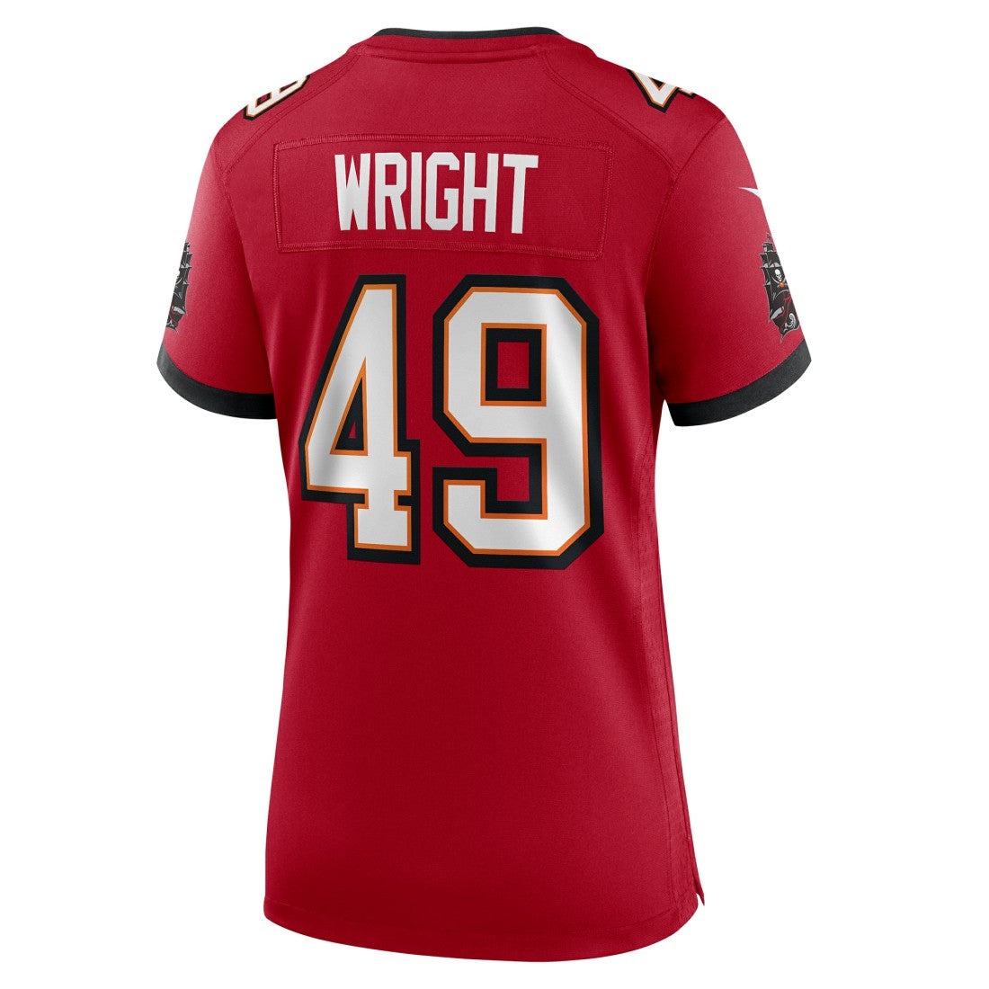 Owen Wright Tampa Bay Buccaneers Women's Team Game Jersey Red