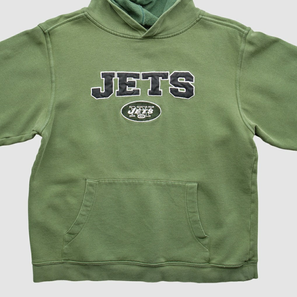 New York Jets Reebok 2000s Pullover Sweatshirt Green Vintage
